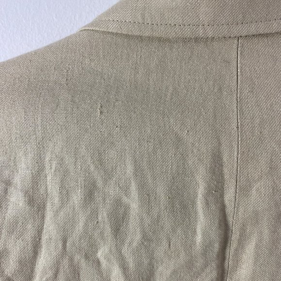 J. Crew Men's Blazer 3 Button Jacket 100% Irish Linen  Size 38R - Picture 12 of 12